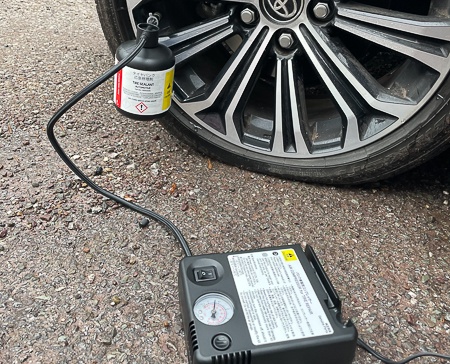 How to use a Toyota Tyre Inflator Grandons Toyota